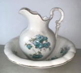 Knowles China Pitcher & Bowl Set