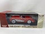 Motor Max Die Cast 1958 Corvette in Original Box