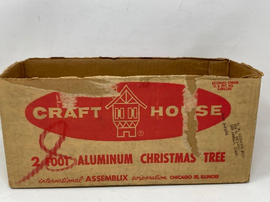 Vintage Craft House 2 Ft Aluminum Christmas Tree