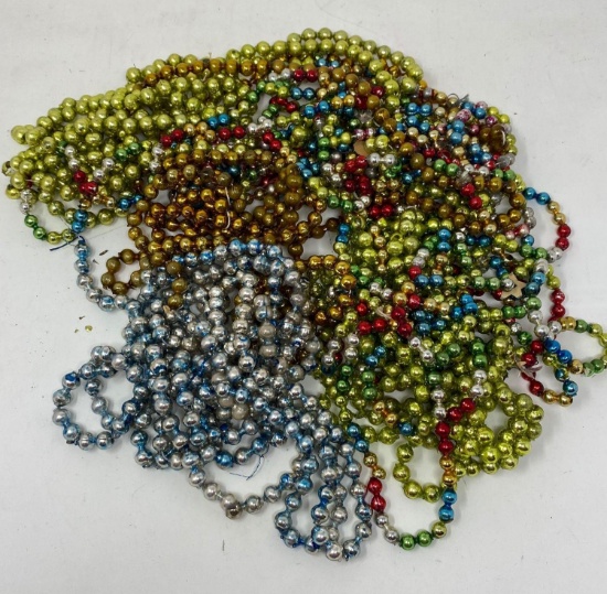 Glass Christmas Beads