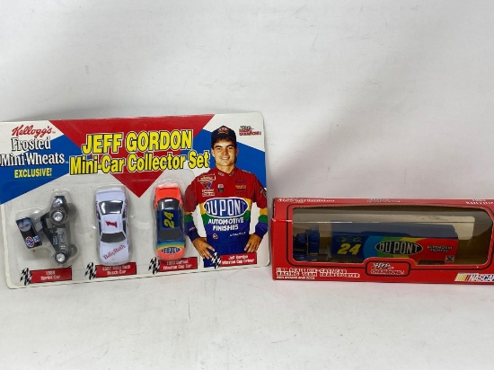 Jeff Gordon Die Cast Collector Cars