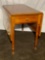Antique Drop Leaf Table with Single Drawer
