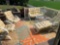 Patio Set: Love Seat, Two Chairs, Chaise Lounge Chair, Table, and Area Rug