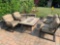 Patio Lounge Chairs and Propane Fire Pit