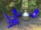 Adirondack Chairs, Three