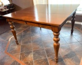 Tall Pub Height Dining Table with Drawers