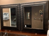 Two Over-Sink Framed Interior Decoration Mirrors