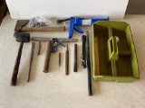 Assorted Hand Tools and Caddy