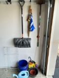 Shovels, Umbrellas, Flower Pots, Watering Can, Preen