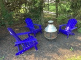 Adirondack Chairs, Three