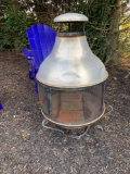 Metal Fire Pit with Chimney