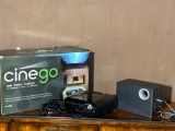 Cinego Home Theater Projector and Sub Woofer Speaker