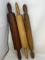 3 Wooden Rolling Pins