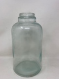 Large Clear Glass Antique Bottle, No Lid
