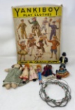 Yankiboy Play Clothes Box, Dolls, Wire Beaded Bracelet, Sir Topham Hatt Figure