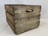 Trexler Farms Wooden Crate