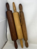 3 Wooden Rolling Pins