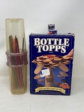 Pick Up Sticks and Bottle Topps Game