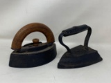 2 Antique Sad Irons