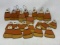 Large Lot of Candy Corn Ornaments