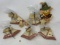 Bagged Fabric Candy Corn Ornaments with 