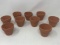 9 Miniature Terra Cotta Pots