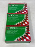 3 Boxes of 100 Miniature Lights