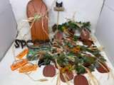 Large Grouping of Autumn/Halloween Decorations