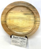 Handcrafted Maple Platter