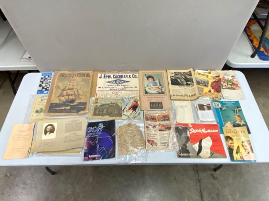 Magazines, Booklets, Calendars, Scrap Book