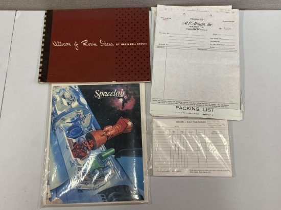 Spacelab Advertisement; Vintage Album of Room Ideas