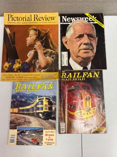 Magazines Lot, 1939, 1960's, 1980's