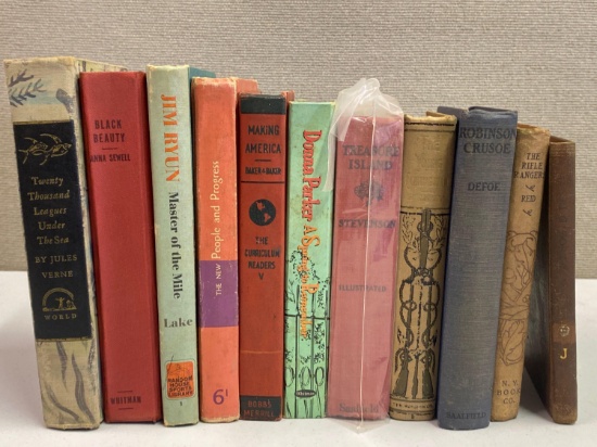 Vintage Classic Hard Bound Books