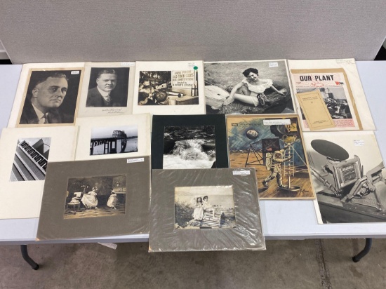 Early to Mid 1900's Portraits, Photos, Ephemera