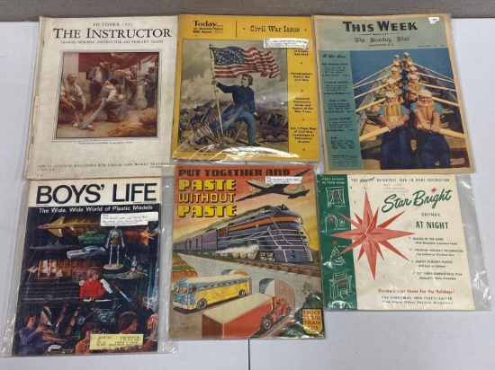 Mid Century and 1970's Magazines