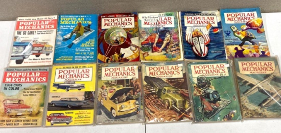 Vintage Popular Mechanics Magazines; 1960's and '70's