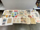 Grouping of Magazine Ads, Beatles Clippings, Cartoons, and Ad for Madame Rowley's Toilet Mask