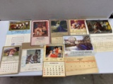 Photo Calendars, 1960's and 1970's