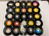 Grouping of 45's Vinyl Records