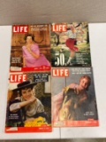 Vintage LIFE Magazines, 1950's and 1972