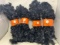 4 Packages of Black Canadian Pine Halloween Garland