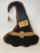Wooden Witch Hat Sign 