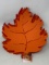 Large Grouping (11 Pieces) of Felt Maple Leaf Cut-Outs- All New