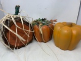 3 Pumpkin Decorations