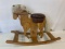 Wooden Rocking Horse with Clacking Legs