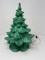 Ceramic Christmas Tree with Electric Base