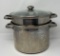 Endurance Stainless Steel Steamer Pot with Strainer Insert