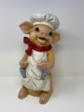 Chef Pig Figure