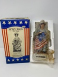 Betsy Ross Liquor Decanter with Box