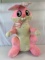 Plush Pink Bunny Doll